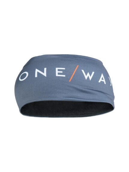 Opaska One Way Headband Light, kolor asphalt grey / flame orange