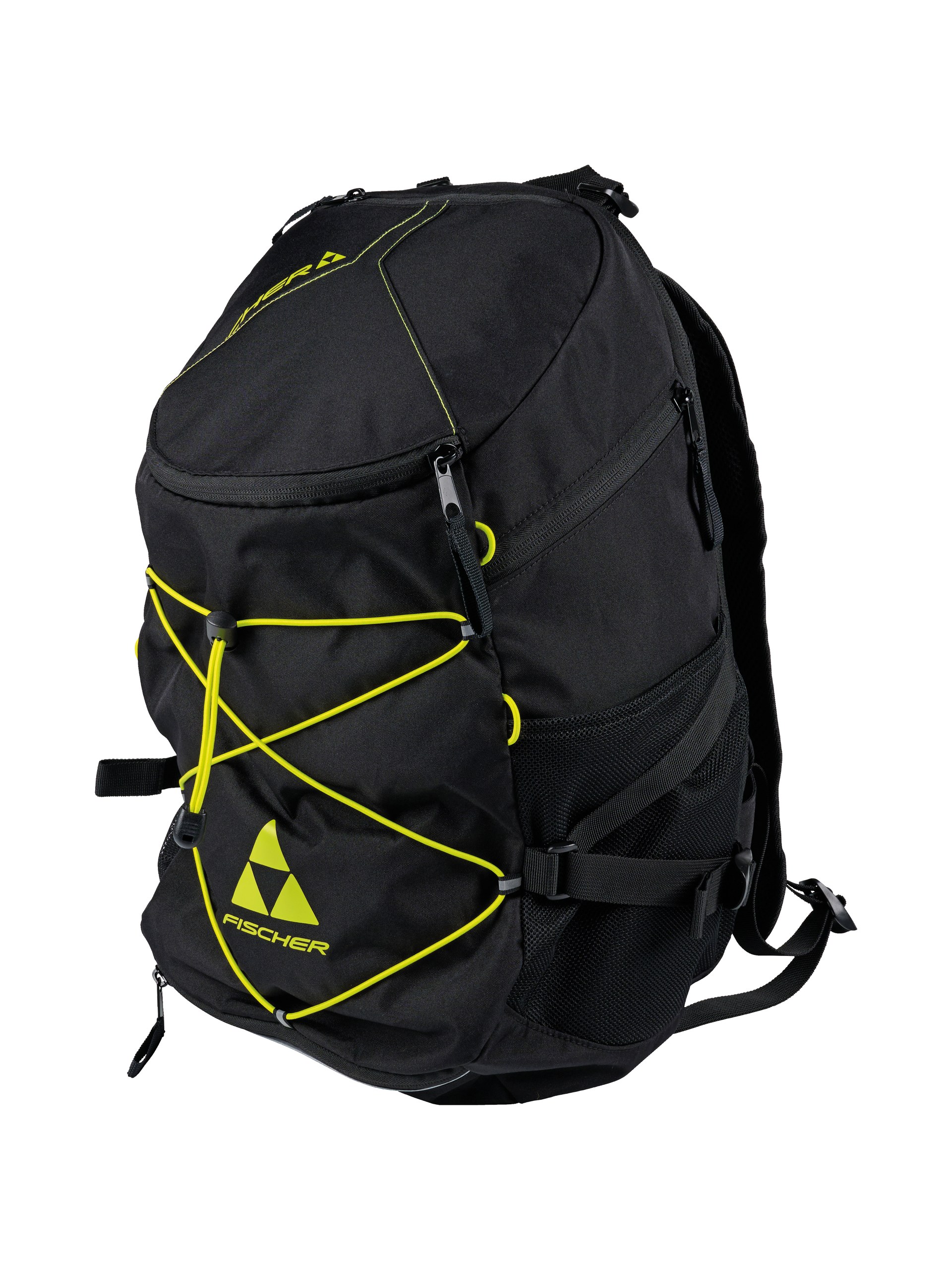 z01626_backpack_neo_01 Plecak Fischer Neo 30L - zdjęcie główne, kolor czarny / żółty